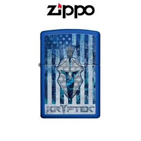 지포 ZIPPO 49179 KRYPTEK Royal Blue Matte 매트 로얄블루 충전식 오일 라이터 라이타