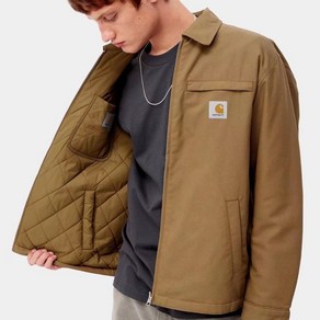 양면 착용 carhartt wip Carhart 디트로이트 재킷 패딩 재킷 재킷 레트로 옷깃 남성과 여성 두꺼운