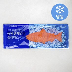 동원 연어훈제 슬라이스 (냉동) 700g 1팩