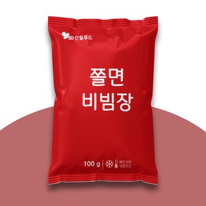 [산들푸드] 새콤달콤 쫄면 양념 비빔장, 5개, 100ml