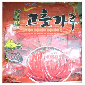 할매손 배달용 일회용 고춧가루 1.5g 300g, 1개