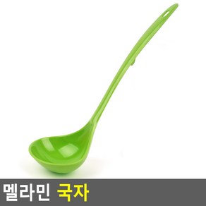 내열 플라스틱 멜라민 국자 뜨거운 국물 전골 요리(색상랜덤) 키친도구, 대, 1개