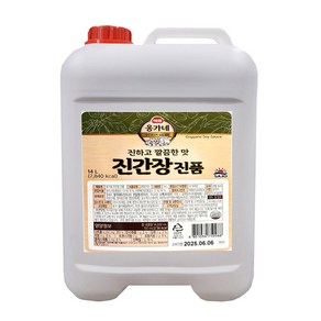 (무)(면)사조 진간장(실온 진품 14Kg), 1개