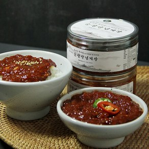[국내산 꽃게살] 꽃게만찬 순살 양념게장 (냉동), 250g, 2개