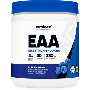 뉴트리코스트 EAA 이에이에이 BCAA 함유 필수 아미노산 보충제 블루라즈베리