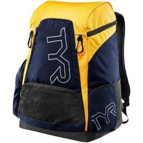 TYR 얼라이언스 30L 백팩 올수영장비 화이트/네이비 올, ALL, Navy/Gold, 1개