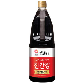 햇살담은 두번 달여 더 진한 진간장, 1.7L, 2개