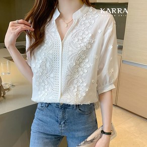 카라 KARRA 77까지 체리블러썸블라우스 A4S1166