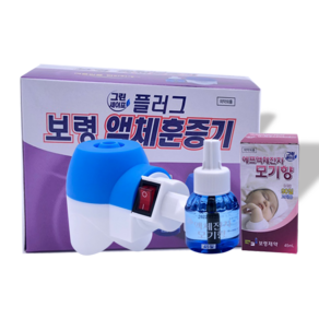 보령제약 전기 전자 리퀴드 모기향 (플러그형) + 90일 리필액, 1개, 45ml