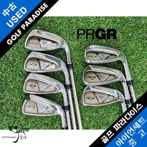 PRGR ID NABLA RED 6~S 7I M37 R 중고 아이언세트, 6~S 7I 카본 M37 R