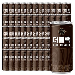 비스 더블랙 캔커피 175ml 30캔 x 3박스 총90캔, 90개