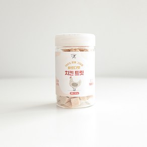 바르다펫 치킨트릿 동결건조, 50g, 1개