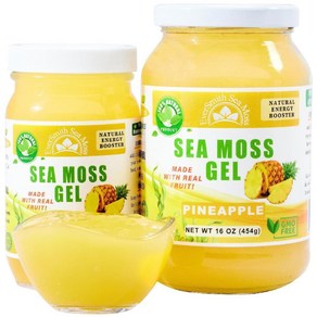 EveSmith Oganics sea moss gel 와일드크래프트 아이리쉬 씨 모스 젤 454g, 파인애플, 1개