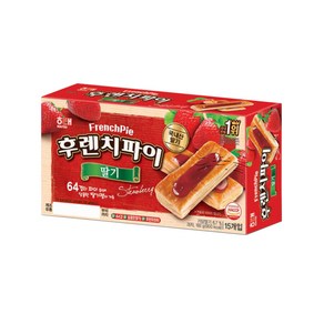 후렌치파이 딸기 15p, 192g, 12개