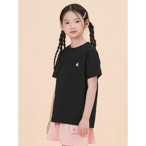 [BEANPOLE KIDS] 베이직 티셔츠 2PACK SET 블랙 (BI4442U045)