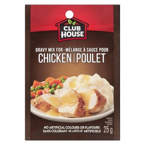 Club House 치킨 그레이비 믹스 25g/1oz 캐나다산 수입), 1개, 25g