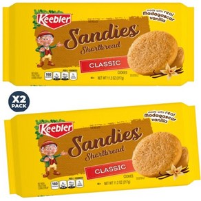 Keeble Sandies 키블러 샌디즈 클래식 쇼트브레드 쿠키 317g x 2팩, 2개