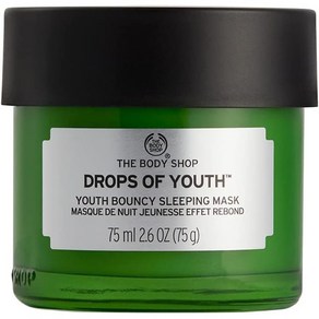 일본직발송 6. 더 바디 숍 (THE BODY SHOP) 더 바디 숍 [공식] 유스 바운시 슬리핑 마스크 DOY 75ML [정규, One Size, One Colo, 1개