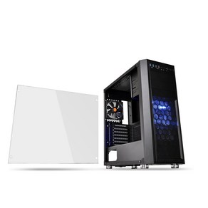 Themaltake Vesa H26 Black w casefan 미들 타워형 PC 케이스 [블랙 모델] CS7070 CA-1J5-00M1WN-01