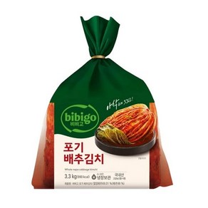 비비고 포기 배추김치, 3.3kg, 1개