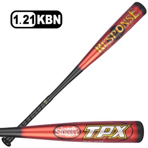 루이빌슬러거 TPX 2004 리스판스 배트 RESPONSE BB204K 원피스 알로이 야구배트 (KBN1.21), 32인치27온스, 1개