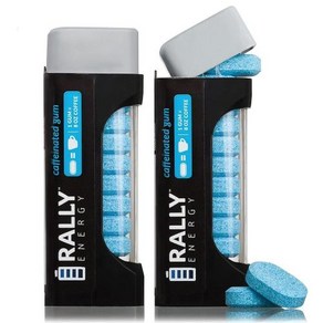 Rally Enegy 카페인 껌 빠른 에너지를 위한 60mg이 함유된 무설탕 경고 유지, 없음