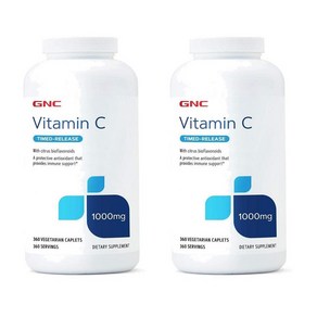 GNC 지엔씨 비타민 C 1000mg, 2개, 360정