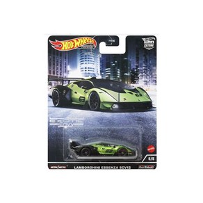 Diecast Movie Cas 2022 핫휠 1:64 Ca Cultue Exotic Envy Lamboghini Essenza SCV12 다이캐스트, Diecast Movie Cas 2022 핫휠 1:6, 1개