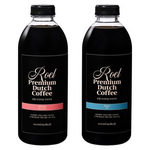 로엘 더치커피 콜드브루 원액 에티오피아 1L + 케냐 1L, 2개, 1개입