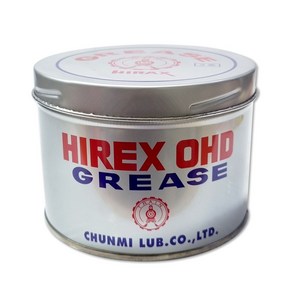 하이렉스 OHD 고속베어링용 그리이스/구리스/고온고열다용도 구리스/500g/구름베어링용그리이스/GREASE/빨강구리스/HIRAX/베어링용그리스/천마광유, 1개