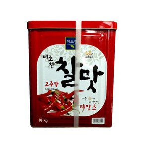 요리 찰맛 고추장 14kg 미소찬, 1