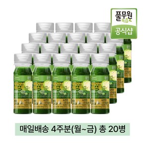 [풀무원녹즙] 매일배송 위러브엑스투, 20개, 130ml