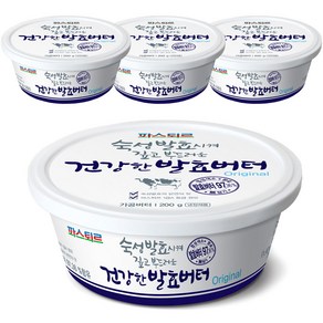 파스퇴르 건강한 발효버터 오리지널200g(4입), 4개, 200g