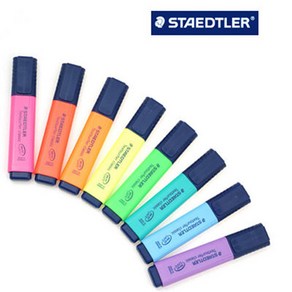 STAEDTLER 스테들러 텍스트서퍼 클래식 형광펜 364, 3-블루, 1개, 총 수량