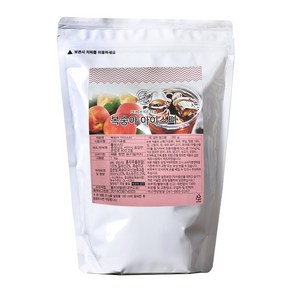 웰루츠 복숭아 아이스티 파우더 1kg, 1개입, 1개