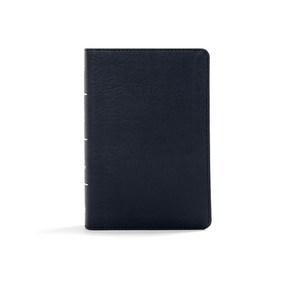 (영문도서) KJV Large Print Compact Reference Bible Black Leathertouch Imitation Leather