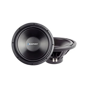 Blaupunkt 800W 전원 GBW120 블랙의 12인치 싱글 보이스 코일 서브우퍼, 1개