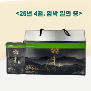 [풀무원녹즙] 산이내린 녹용과 삼의 힘 1box(100mlx30포), 1박스, 100ml