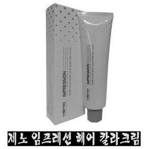 제노 임프레션 염색약 헤어칼라크림-1제150g+2제(산화제포함), 8NB 연한금발