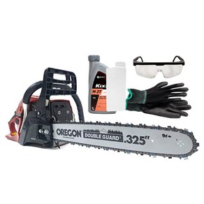 리벤토 16인치 45cc 엔진톱 풀세트 가솔린 휘발류 체인톱 벌목톱 3년AS, 1개