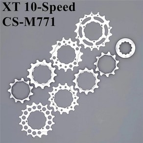 SHIMANO XT CS-M771 10 단 카세트 코그 스프로킷 휠 유닛 11 T 12 T 13 T 14T