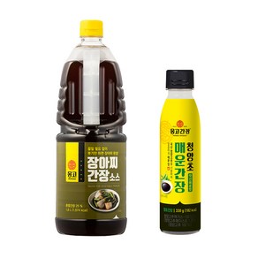 매운 장아찌 만들기 장아찌 간장 소스 1.8L + 매운간장 330g