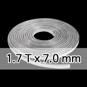 순은 반지제작용 코일 1.7T x 7.0mm 5cm 은 부자재, 단품, 1개