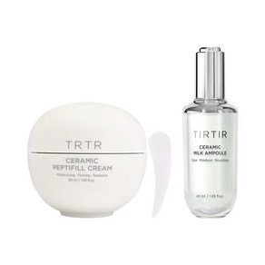 [ TRTR ] 티르티르 도자기 밀크 앰플 40ml+펩티필 크림 50ml