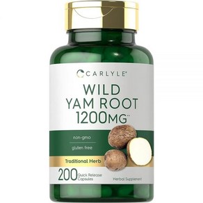 Calyle Wild Yam Root 캡슐  200개, 1개, 200정