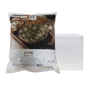 반찬단지 오이채4kg 4개 1박스, 4kg