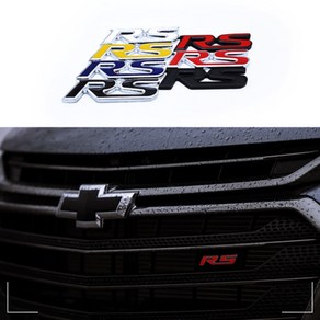쉐보레콜로 RS D21 그릴 뱃지 쉐보레 트래버스 엠블럼 콜로라도 RW949F99, 쉐보레_RS레드블랙