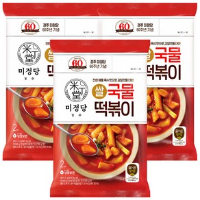 미정당 국물떡볶이 2인분, 401.2g, 3개