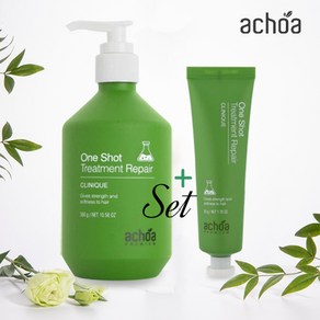 ACHOA 원샷 클리닉 트리트먼트 리페어 300ml+50ml 세트, 1개