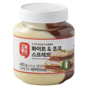 오늘좋은 화이트&초코 스프레드 (400G) 이탈리아산